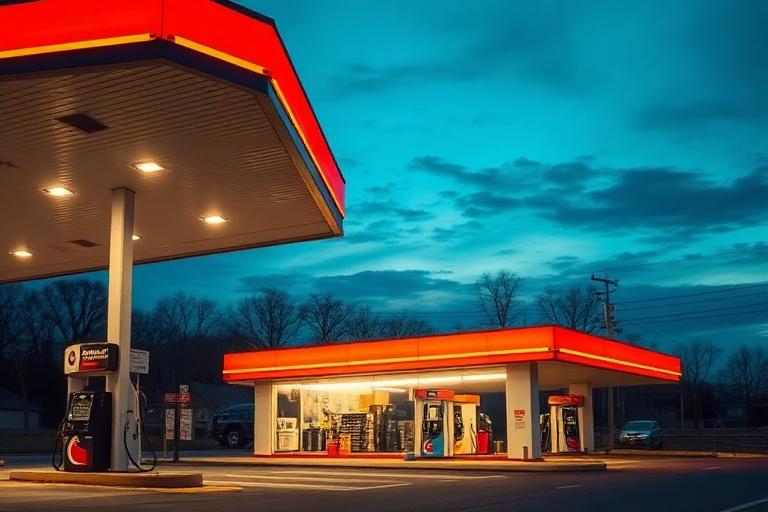 Gas station